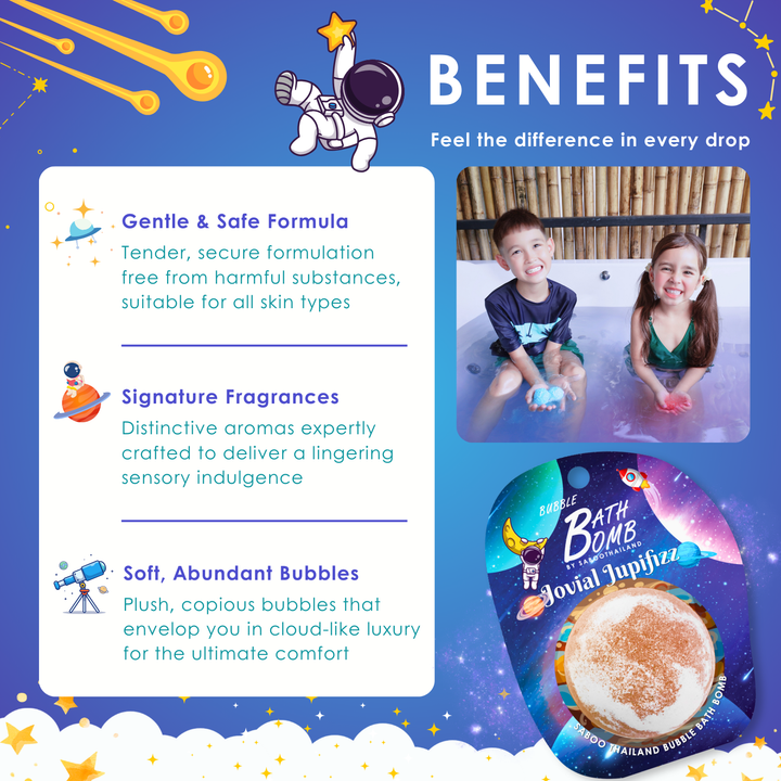 Fizzy Bath Bomb - Solar System Package - 100g - Jovial Jupifizz
