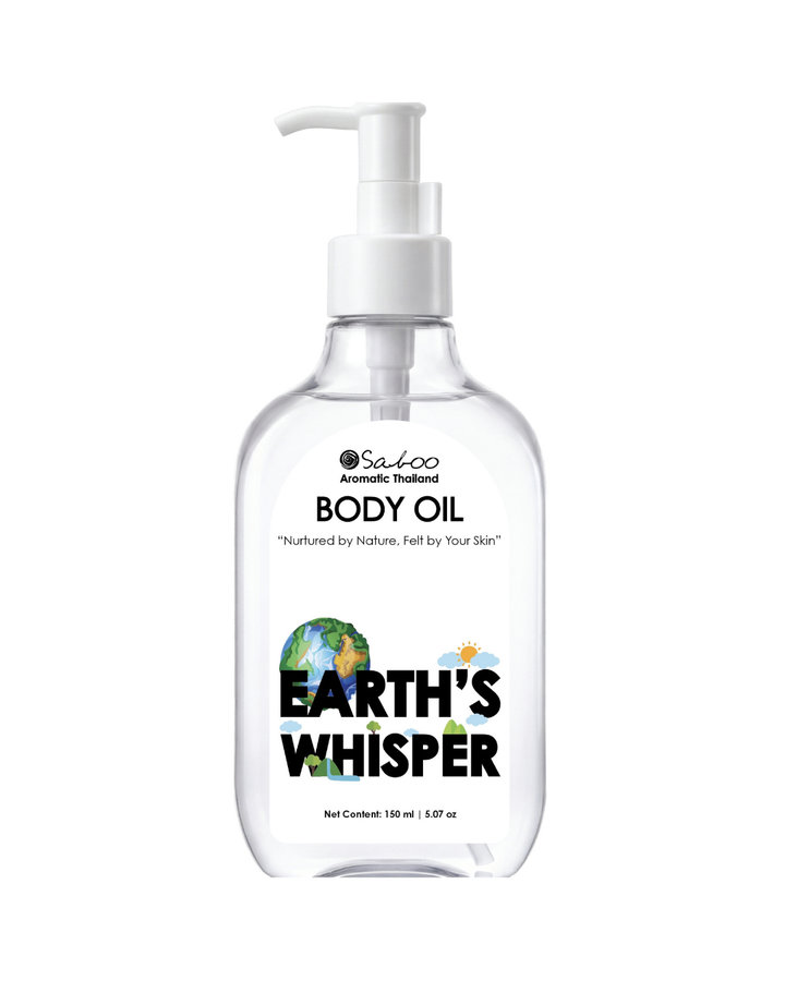 SABOO AROMATIC BODY OIL - 150ML - EARTH'S WHISPER