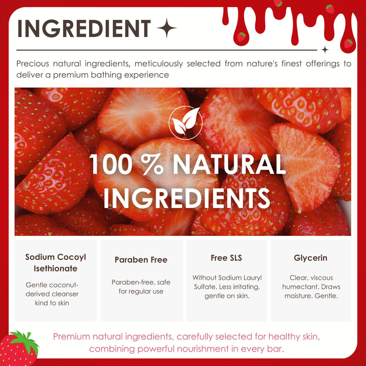 Bubble Bath Gel - 250 ml - Strawberry