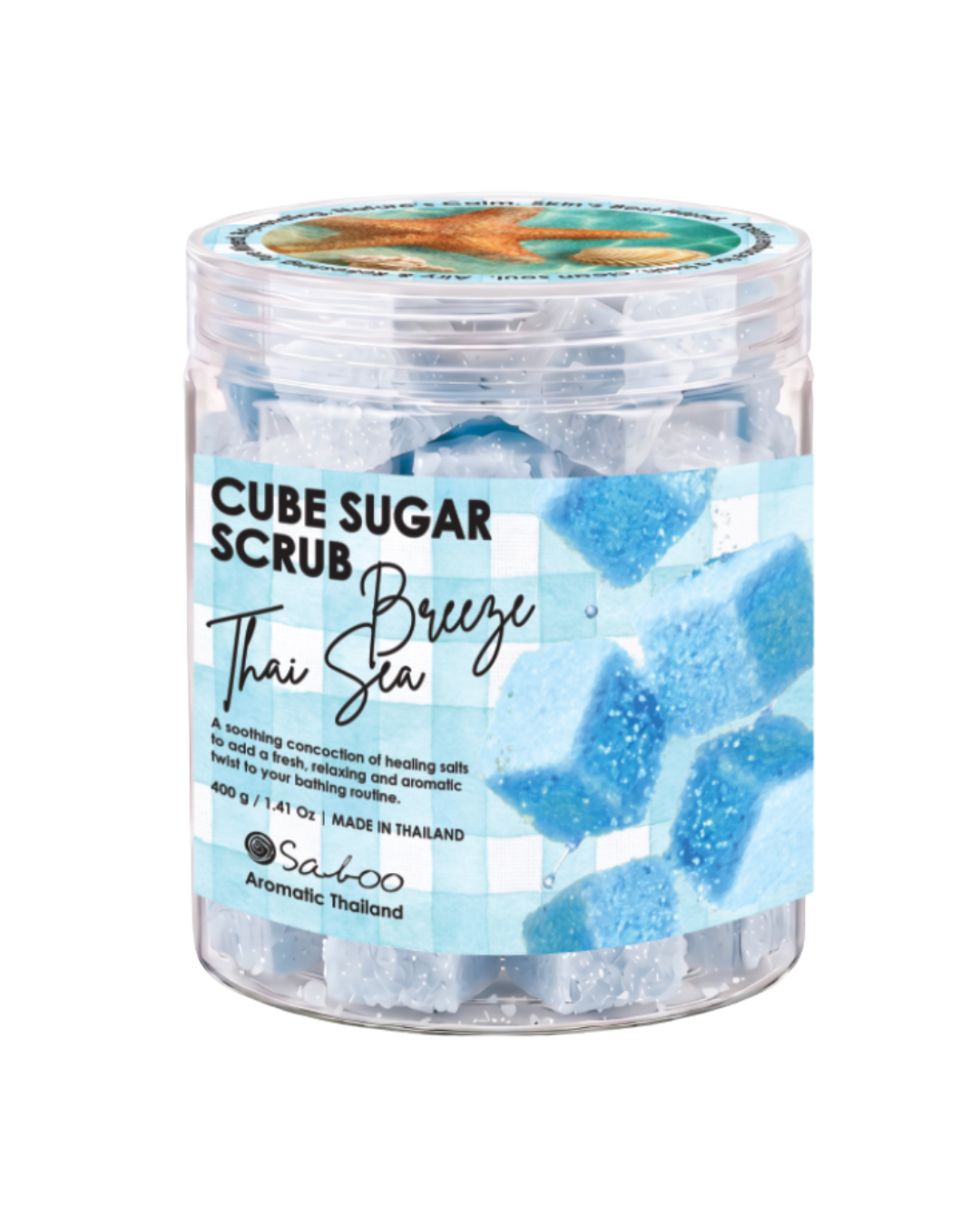 CUBE SUGAR SCRUB 400g - Thai Sea Breeze