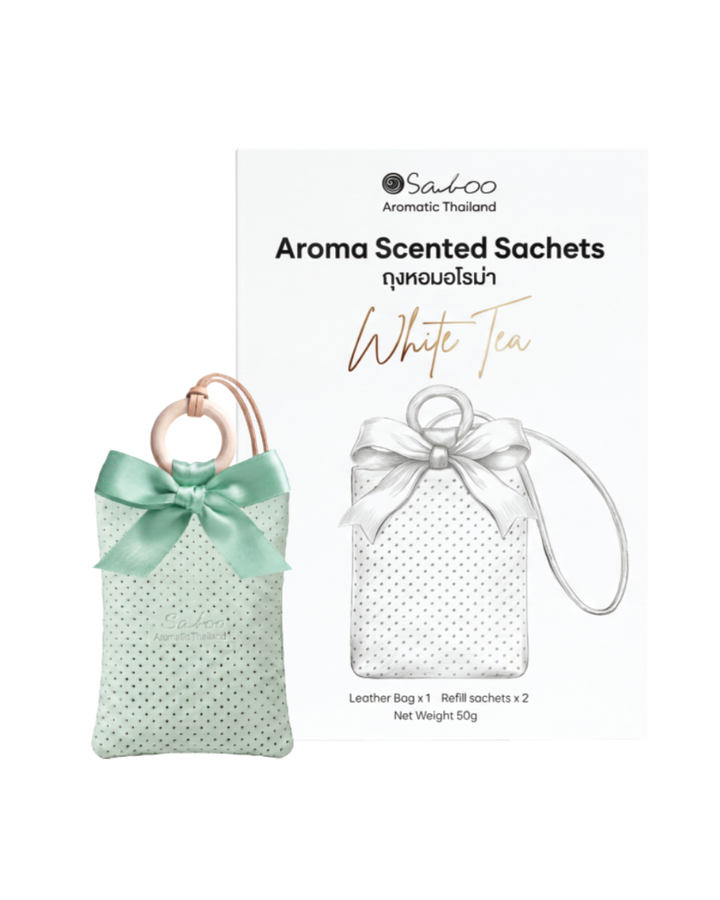 AROMA SCENTED SACHETS 50g  - White Tea