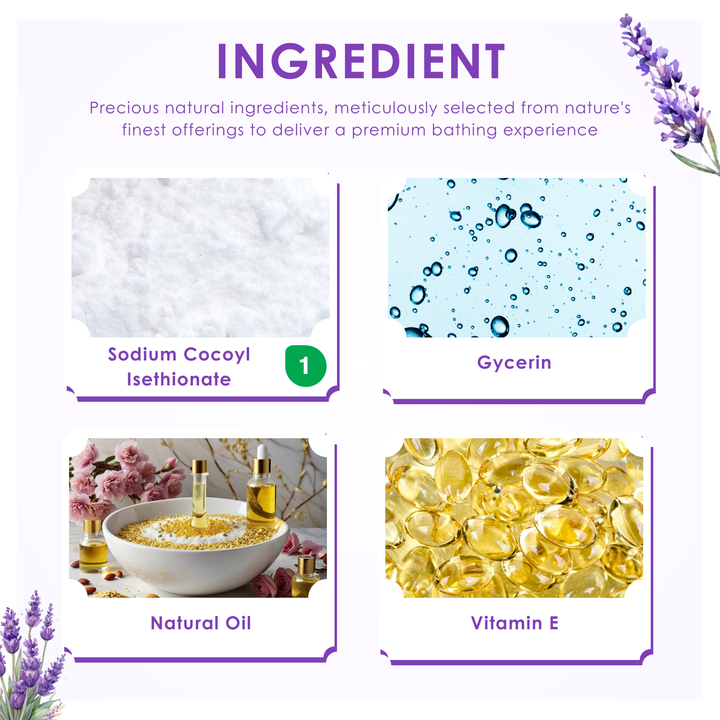 Bubble Bath Powder - 200g - Lavender