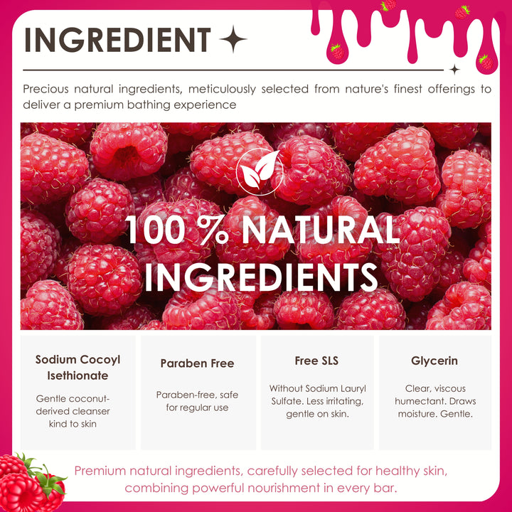 Bubble Bath Gel - 250 ml - Raspberry Razzle