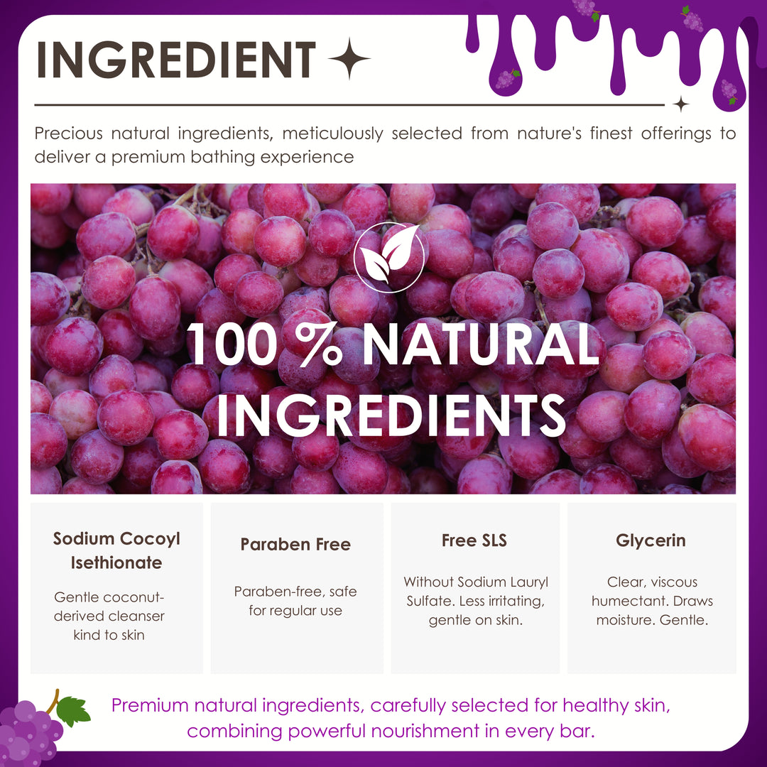 Bubble Bath Gel - 250 ml - Grape Splash