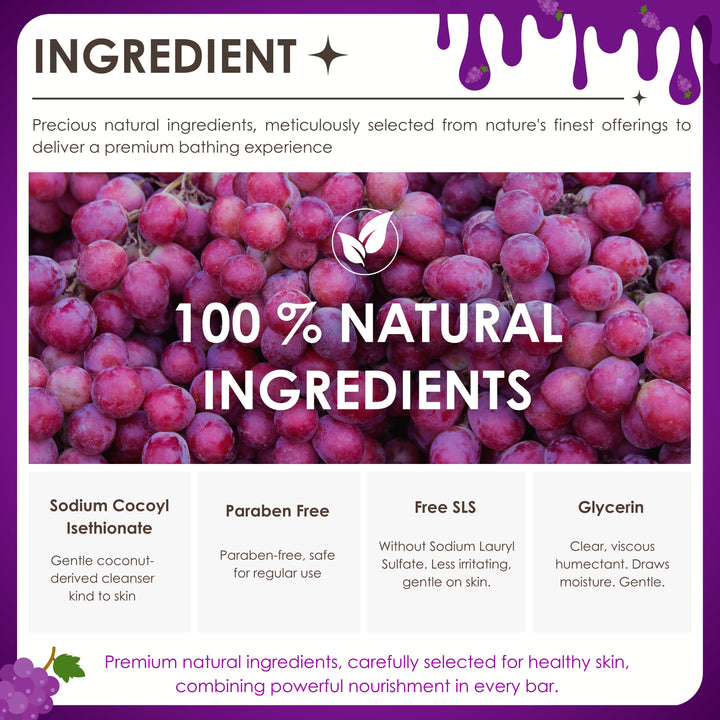 Bubble Bath Gel - 250 ml - Grape Splash