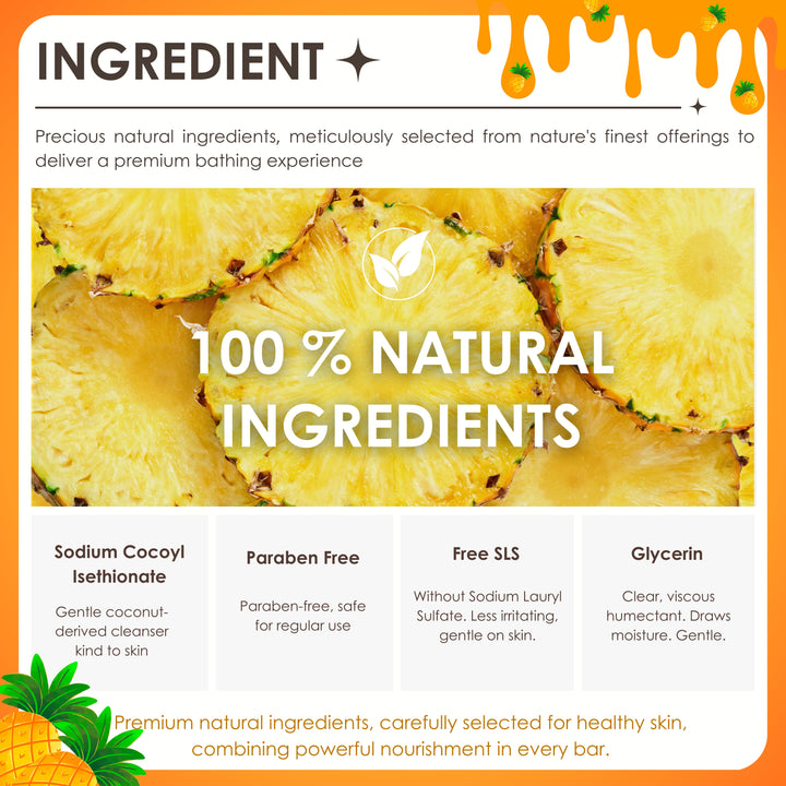 Bubble Bath Gel - 250 ml - Pineapple Pop