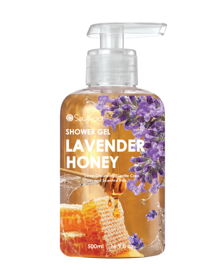 SHOWER GEL 500ML - LAVENDER HONEY