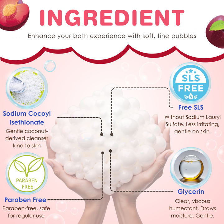 Bubble Bath Gel - 500ml - Sugar Plum Pond