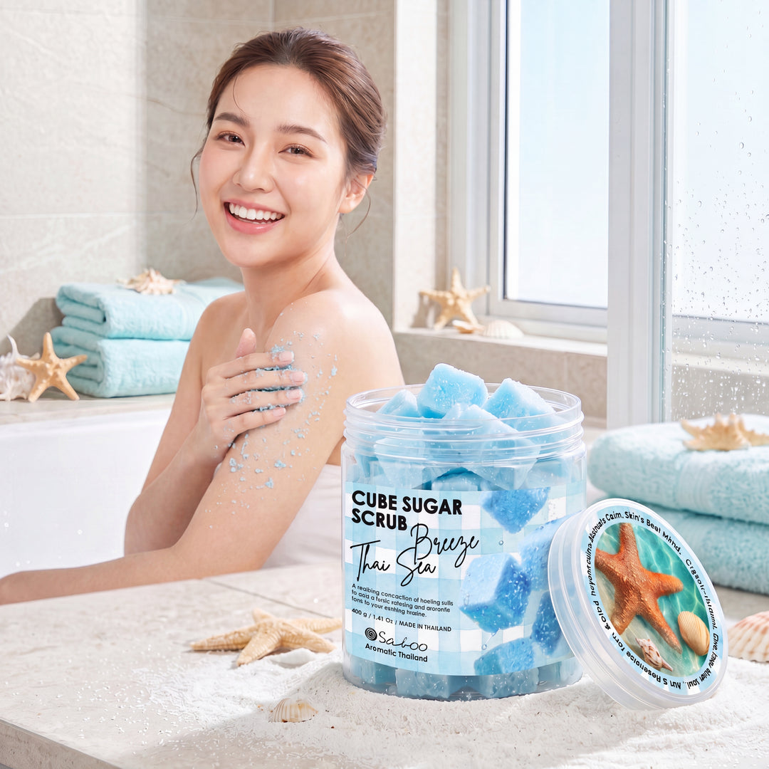 CUBE SUGAR SCRUB 400g - Thai Sea Breeze