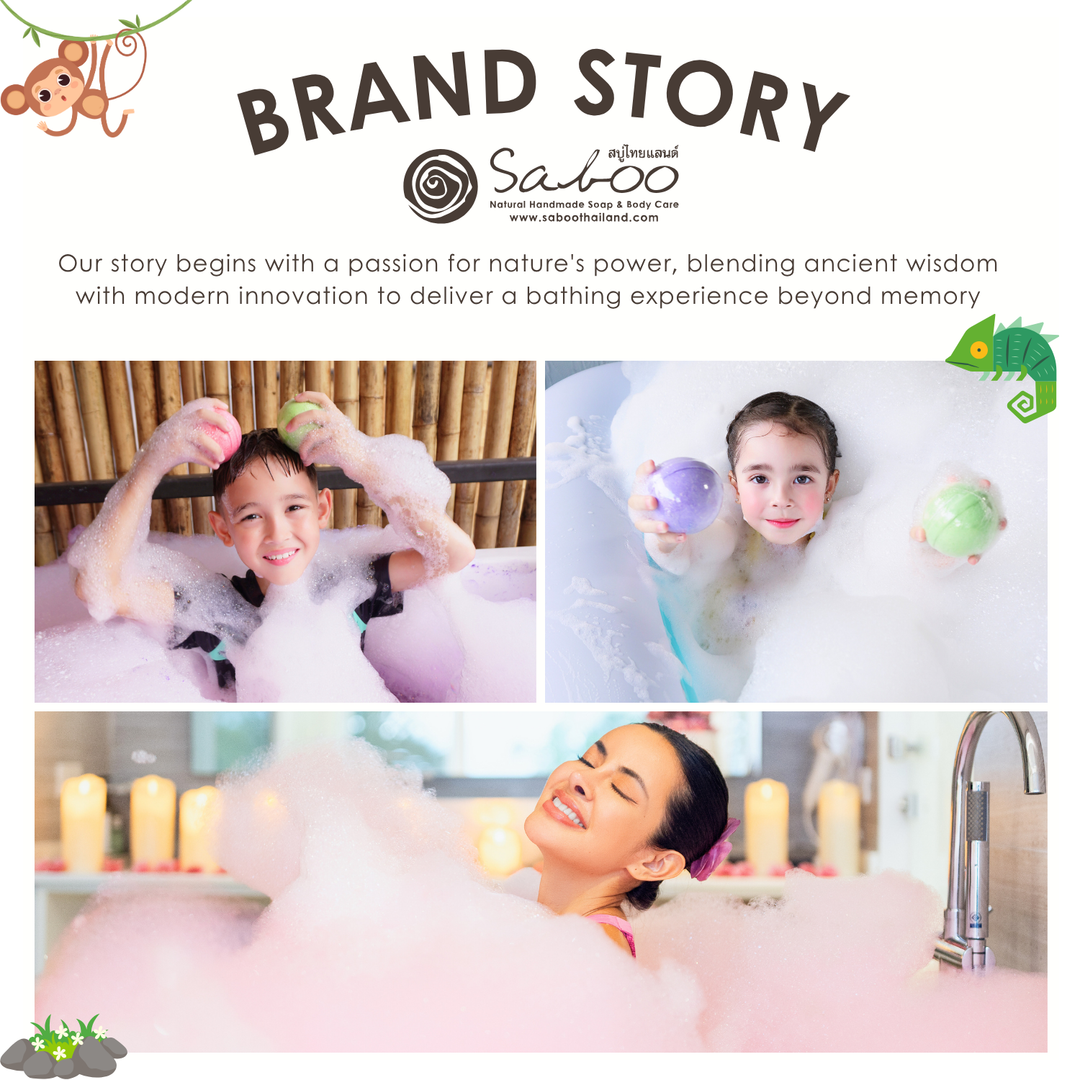 Bubble Bath Bomb - Jungle Package - 150g - Lavender