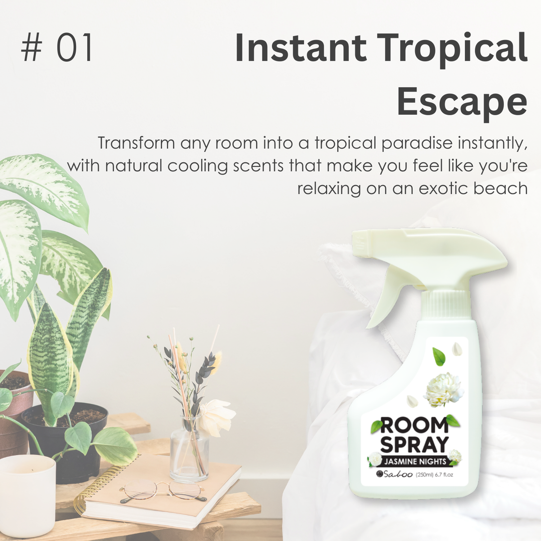 Saboo Room Spray - 250ml - Jasmine Night