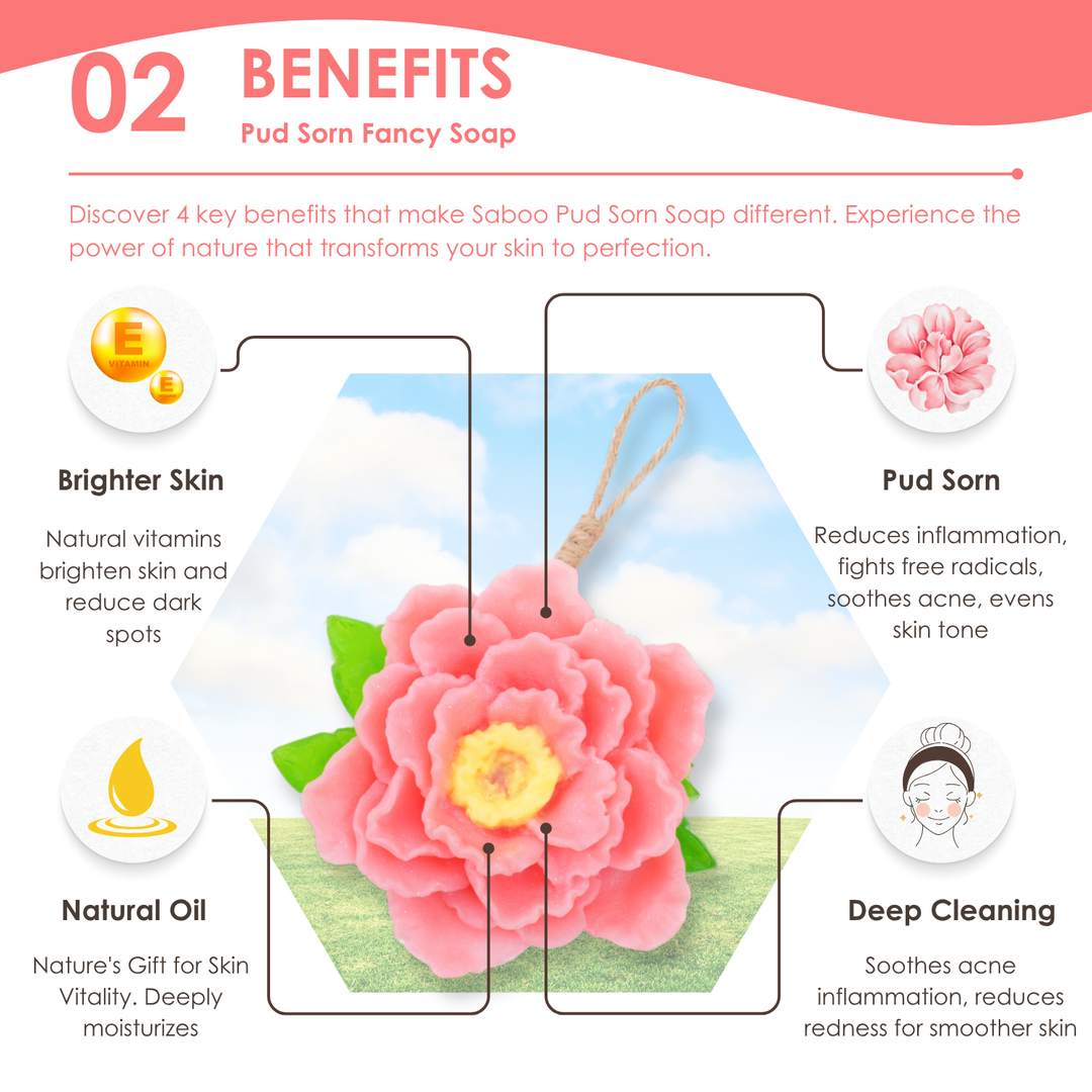 Natural Fancy Soap - 100g - Pud Sorn