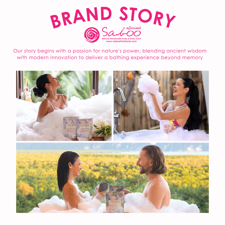 Bubble Bath Powder - 200g - Rose