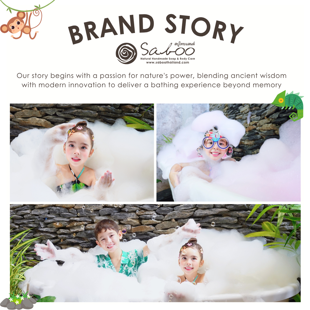 Bubble Bath Bomb - Jungle Package - 150g - Blossom