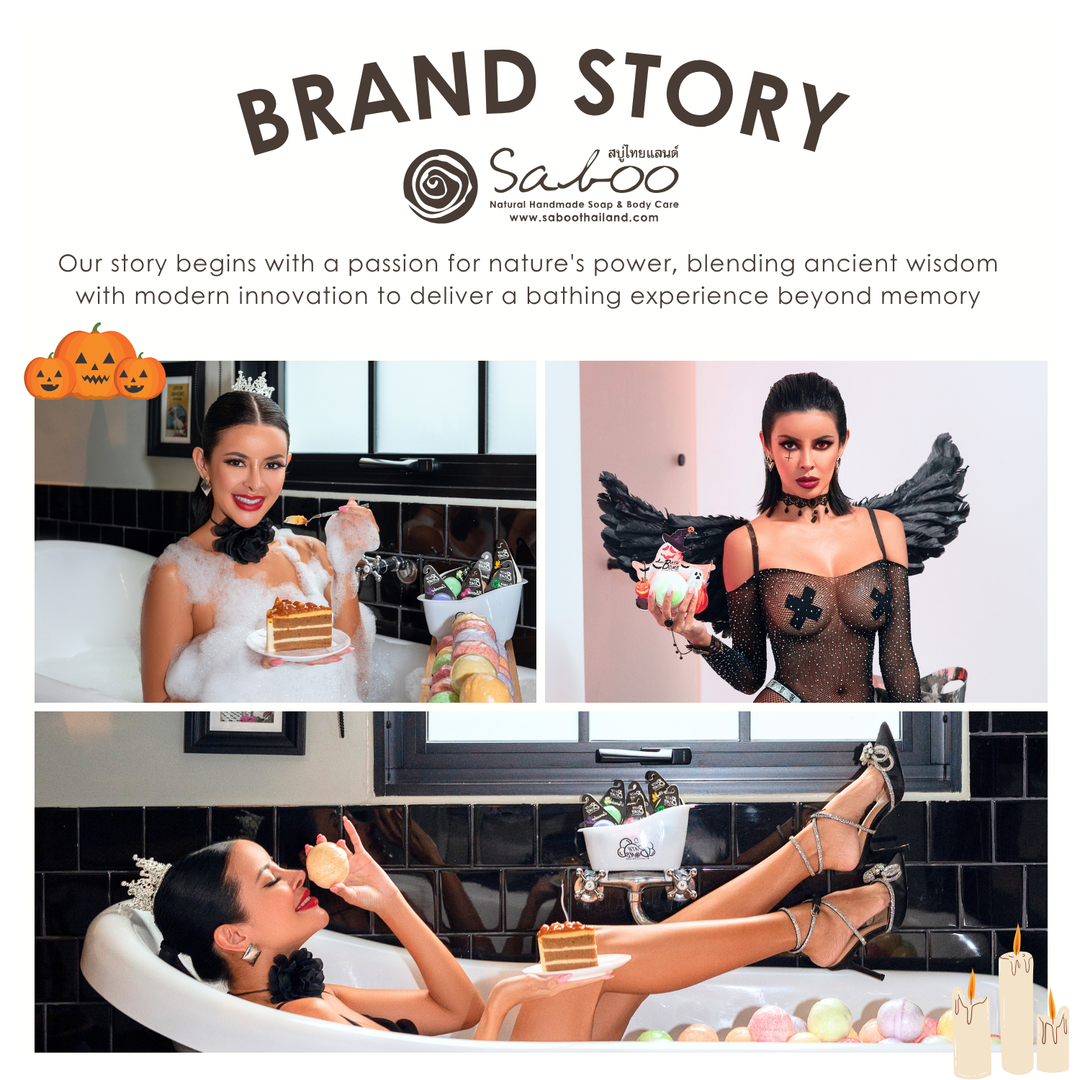 Bubble Bath Bomb - Halloween Package - 150g - Mango