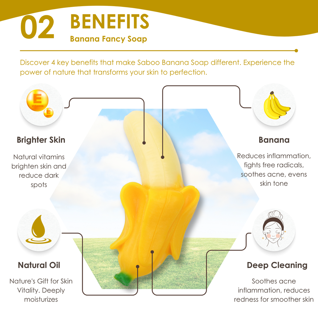 Natural Fancy Soap - 100g - Banana Type C