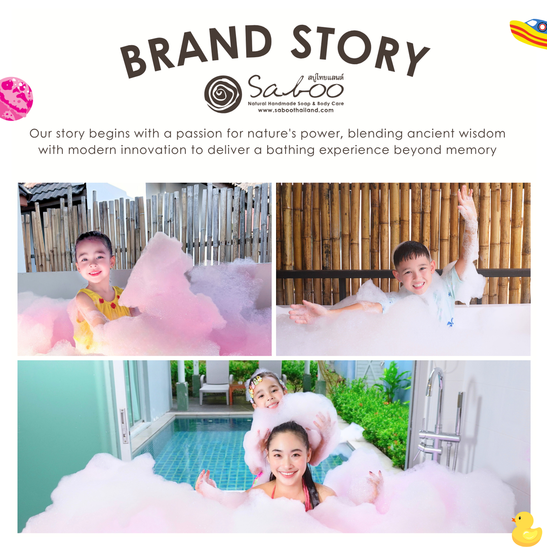 Bubble Bath Bomb - Bear Package - 150g - Rose