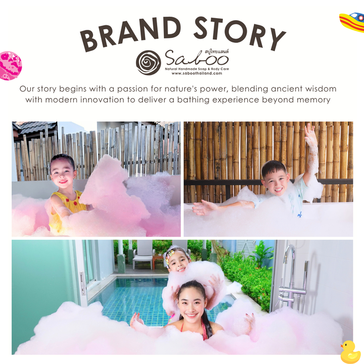 Bubble Bath Bomb - Bear Package - 150g - Rose