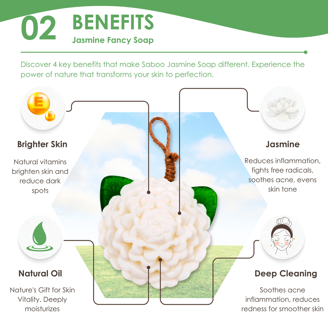 Natural Fancy Soap - 100g - Jasmine