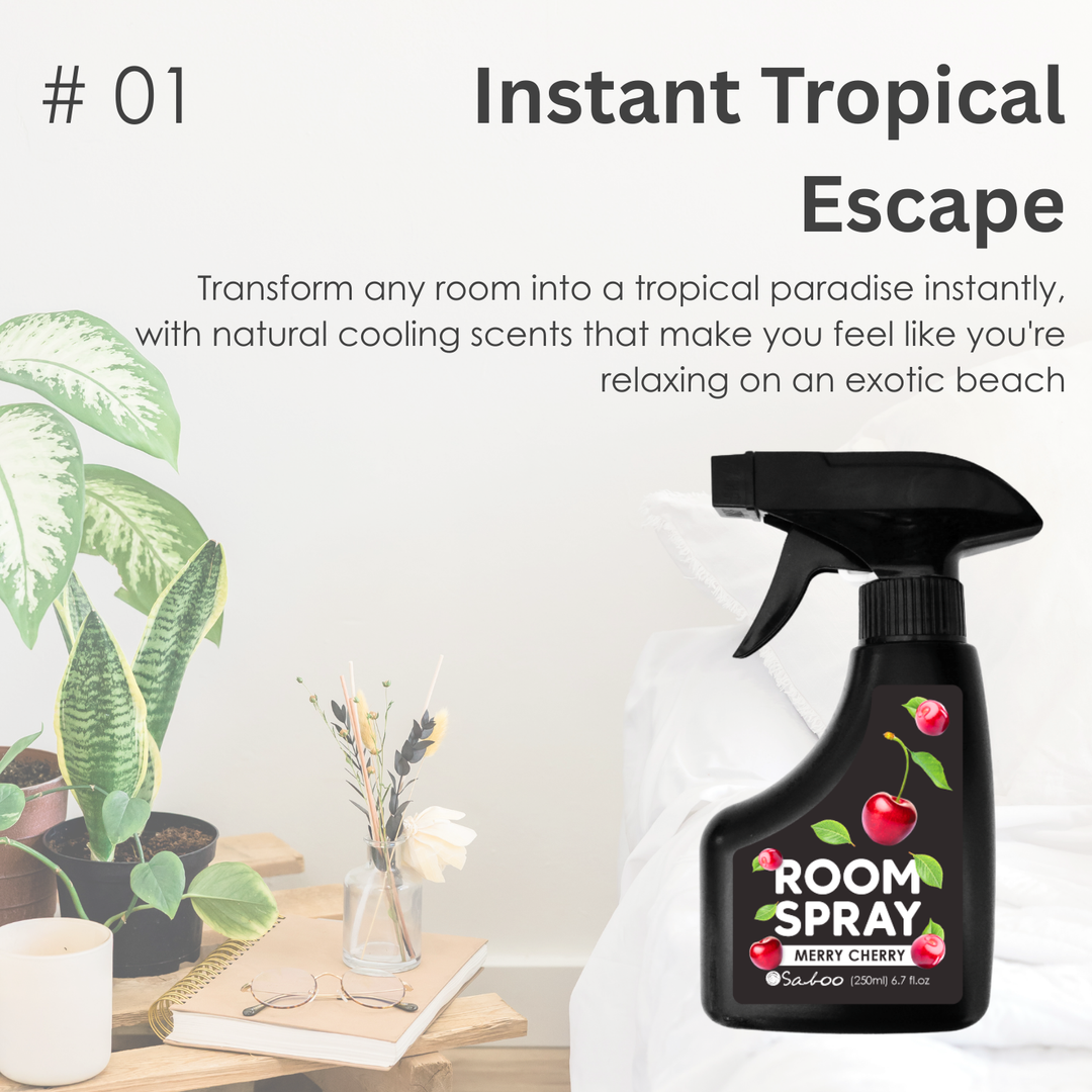 Saboo Room Spray - 250ml - Merry Cherry
