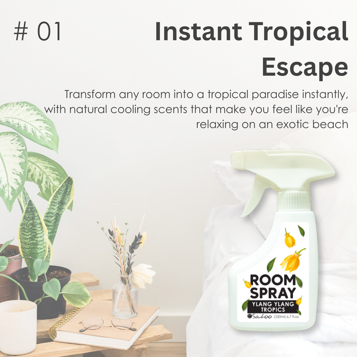 Saboo Room Spray - 250ml - Ylang Ylang Tropics