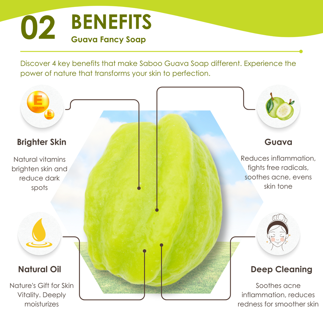 Natural Fancy Soap - Guava