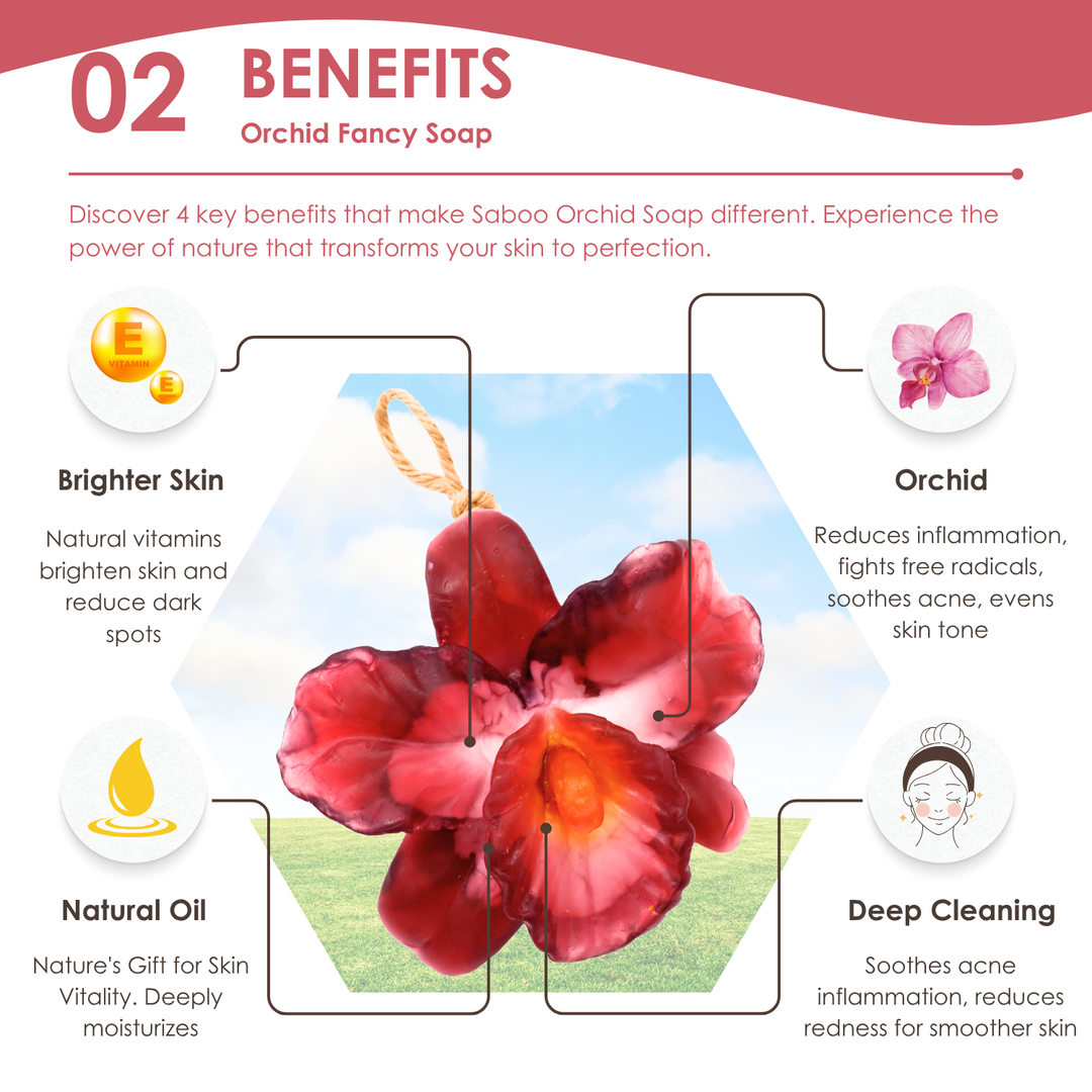 Natural Fancy Soap - 100g - Orchid