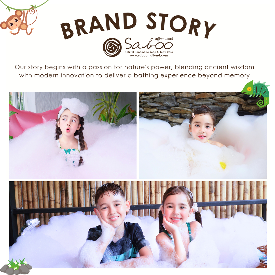 Bubble Bath Bomb - Jungle Package - 150g - Rice Milk