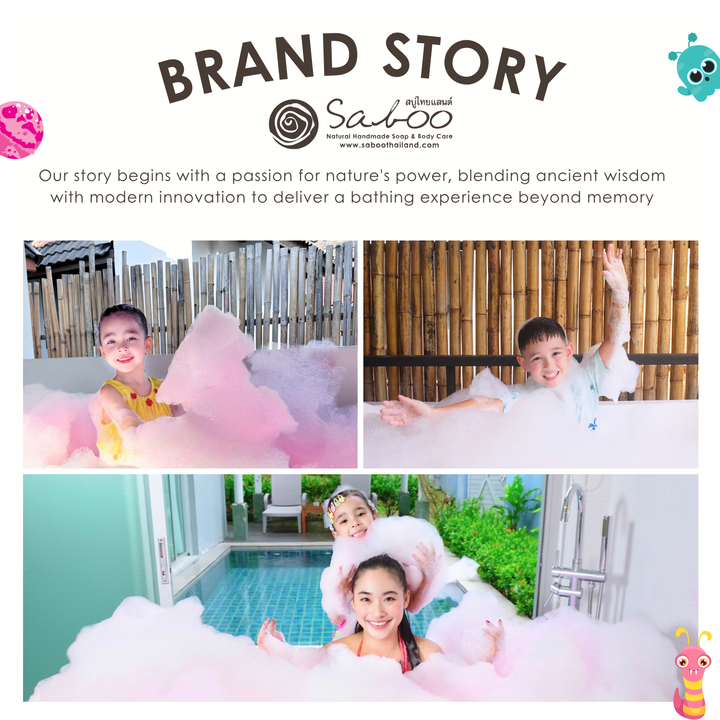 Bubble Bath Bomb - Monster - 150g - Leelawadee