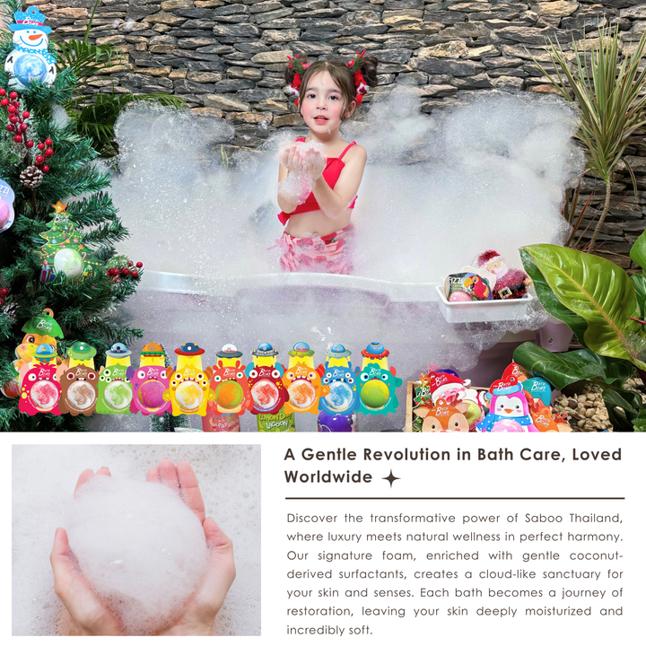 Bubble Bath Bomb - Monster - 150g - Orange