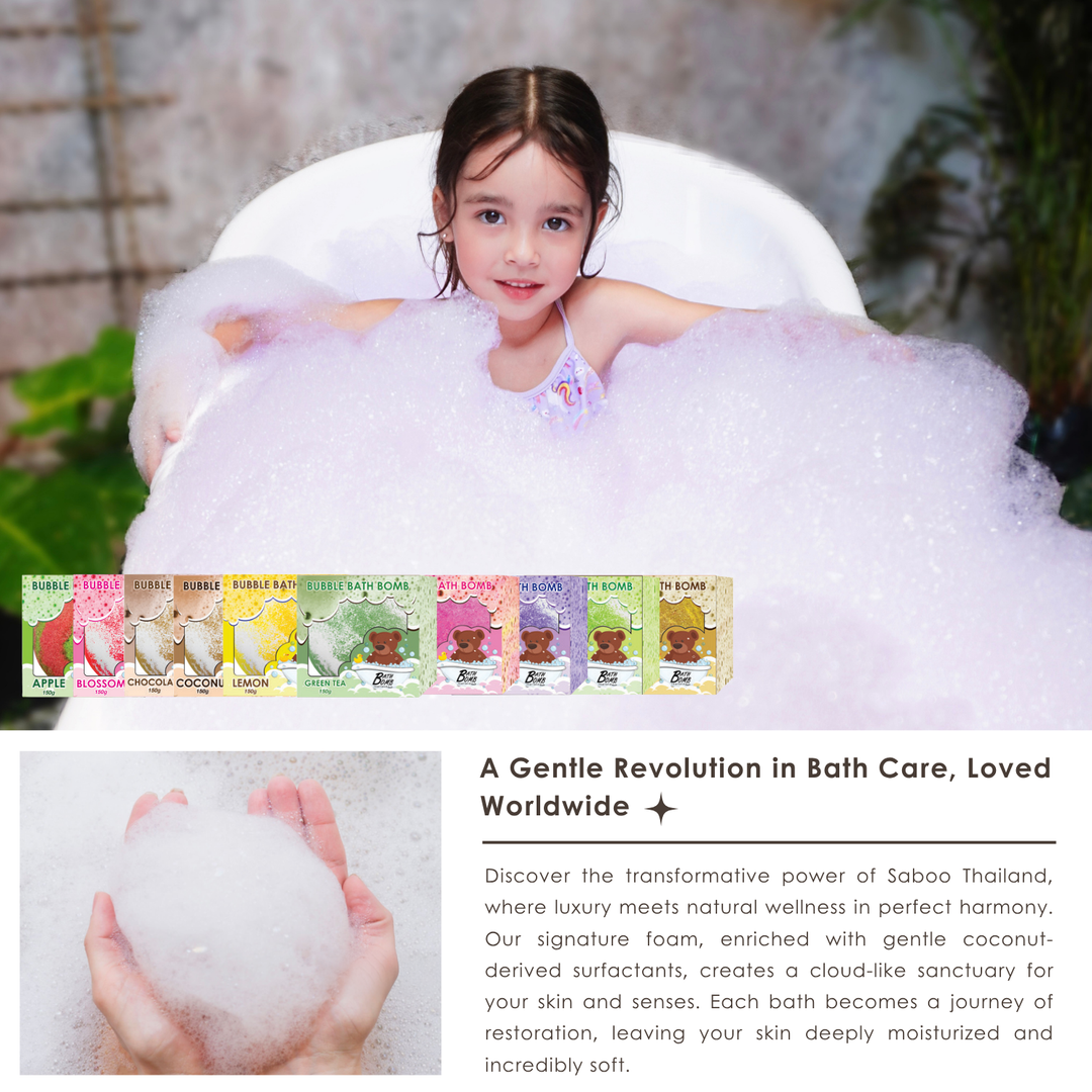 Bubble Bath Bomb - Box Package - 150g - Orange