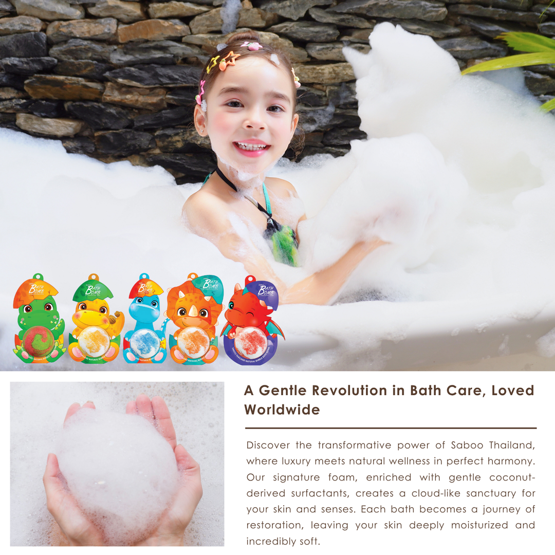 Bubble Bath Bomb - Dinosaur Package - 150g - Ocean