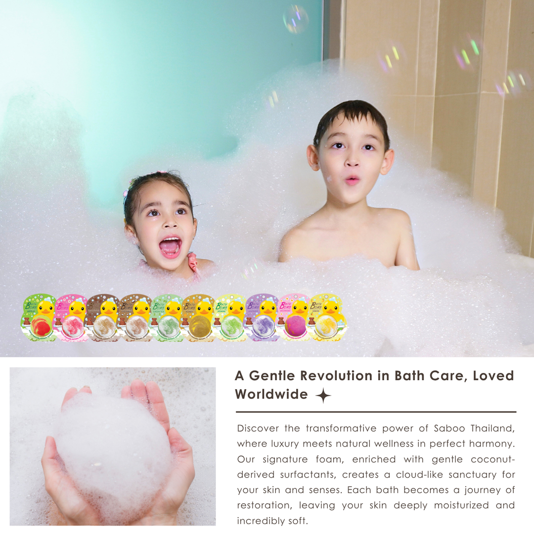 Bubble Bath Bomb - Duck Package - 150g - Rose