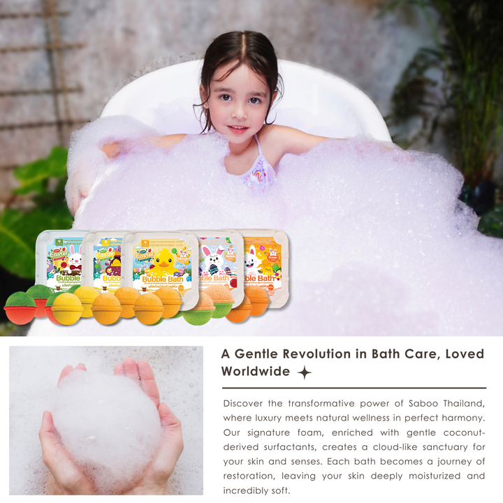 Bubble Bath Bomb - 4PCS Easter Package - 150g - Melon