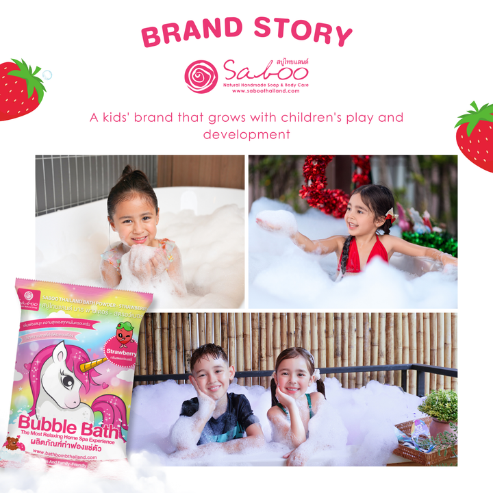 Bubble Bath Powder - 100g - Strawberry