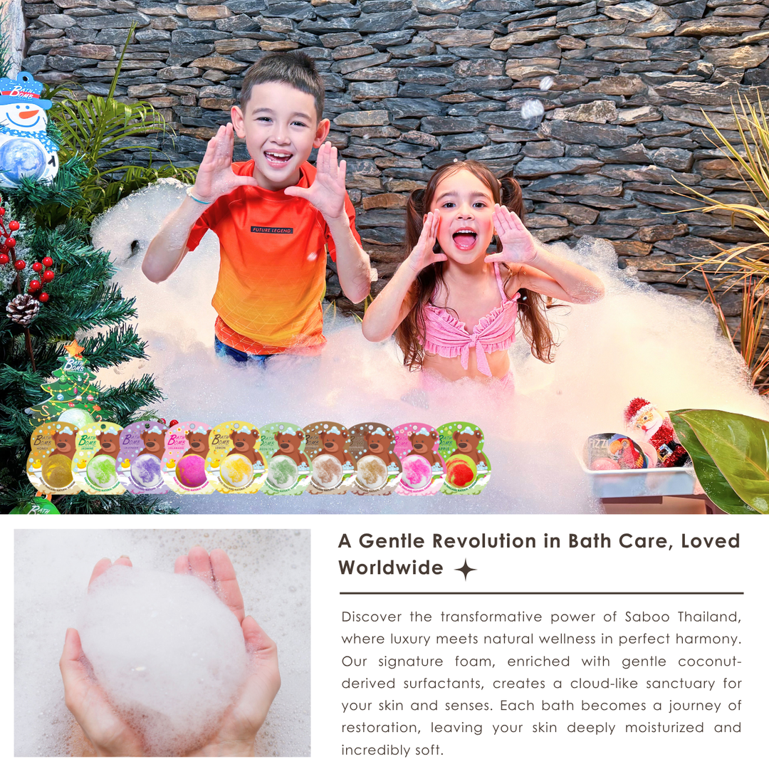 Bubble Bath Bomb - Bear Package - 150g - Ylang Ylang