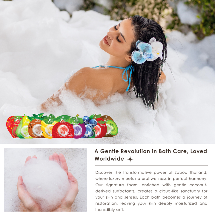 Bubble Bath Bomb - Fruit Package - 150g - Mango