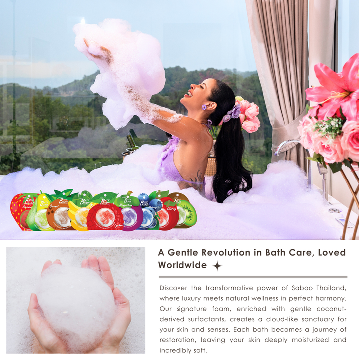 Bubble Bath Bomb - Fruit Package - 150g - Strawberry