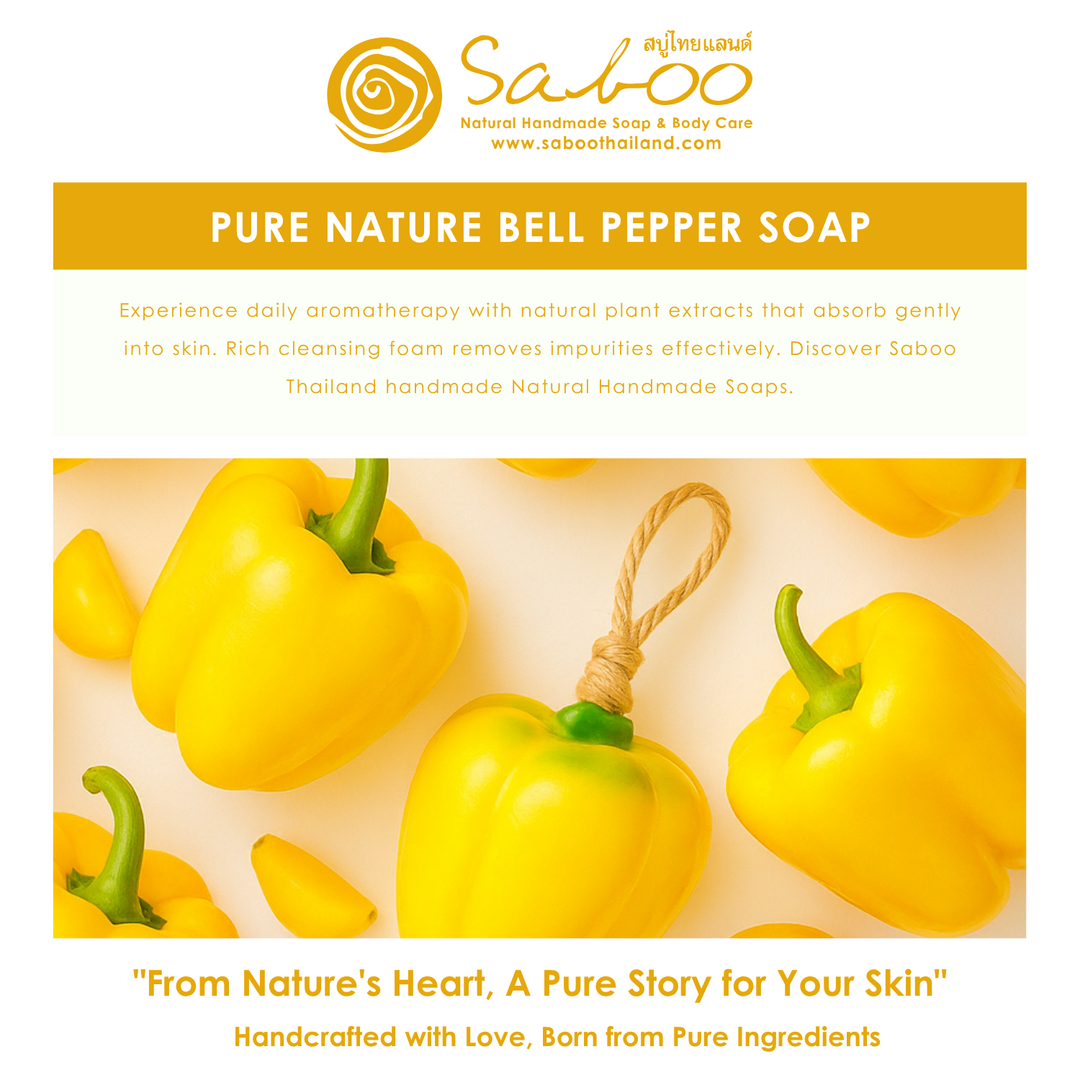 Natural Fancy Soap - 100g - Bell Pepper