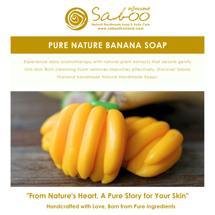 Natural Fancy Soap - 100g - Banana Type A