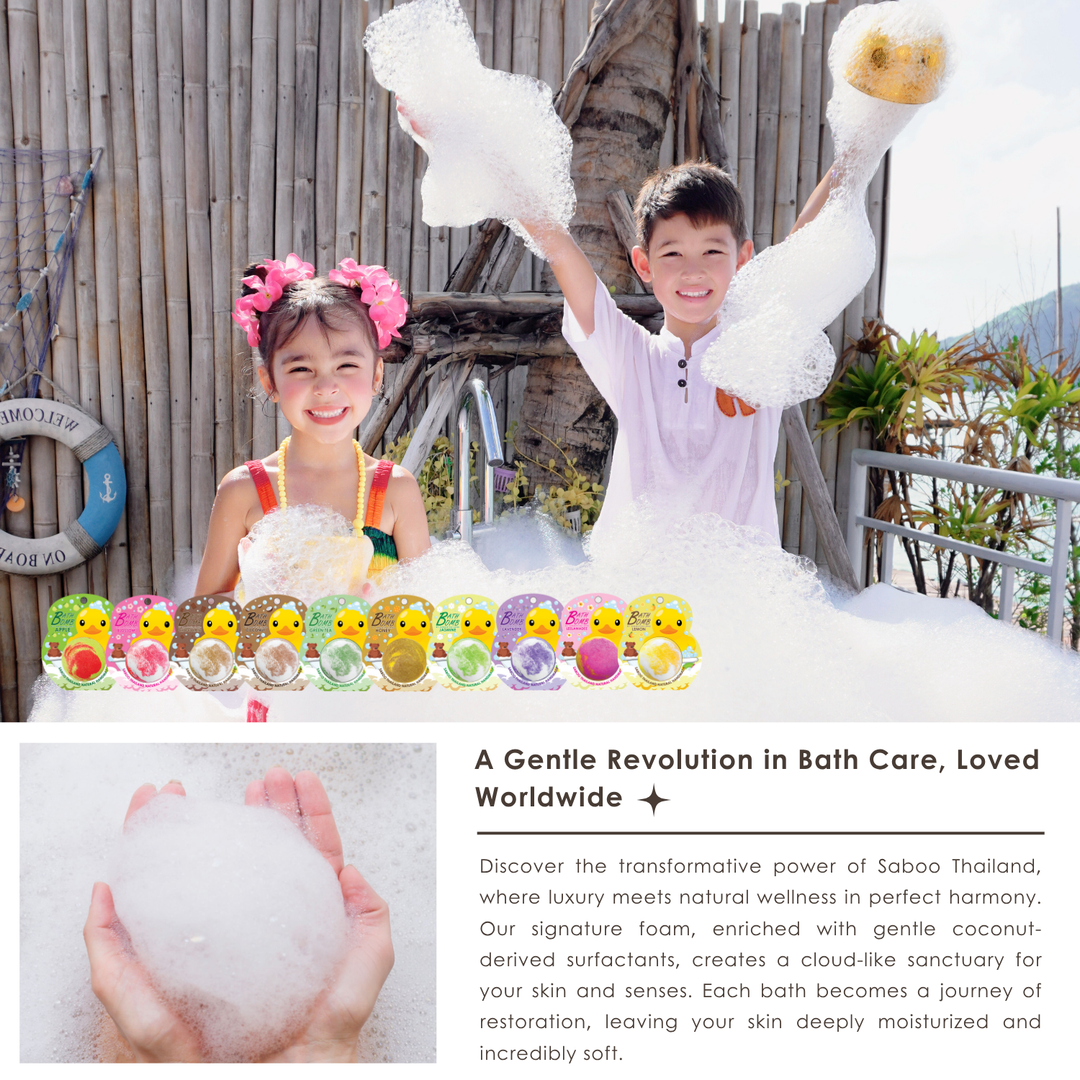 Bubble Bath Bomb - Duck Package - 150g - Coconut