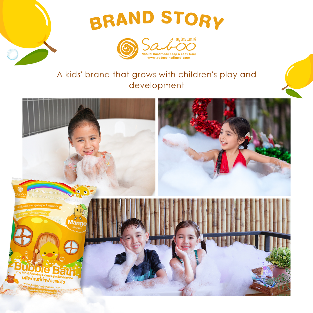 Bubble Bath Powder - 100g - Mango