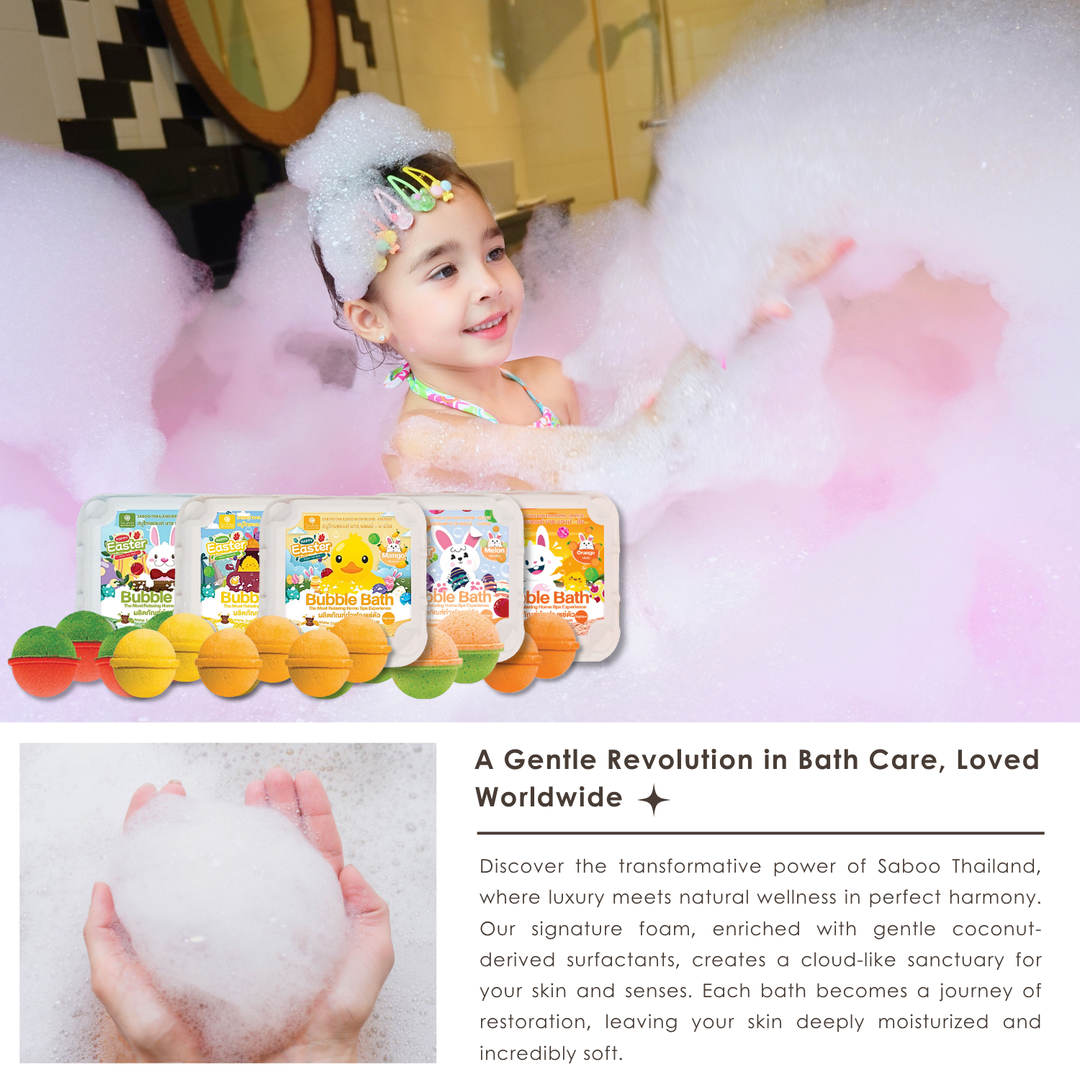 Bubble Bath Bomb - 4PCS Easter Package - 150g - Apple