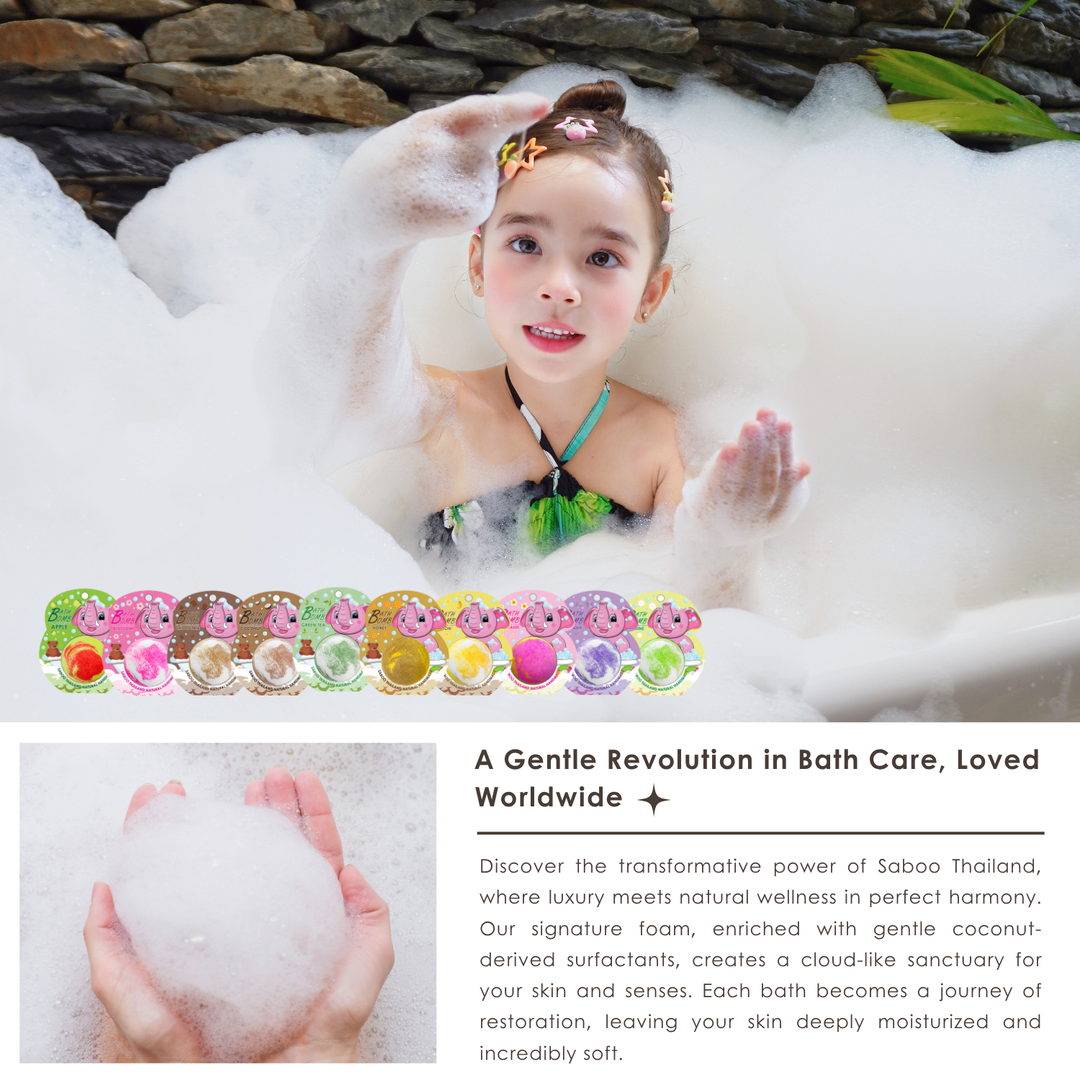 Bubble Bath Bomb - Elephant Package - 150g - Honey