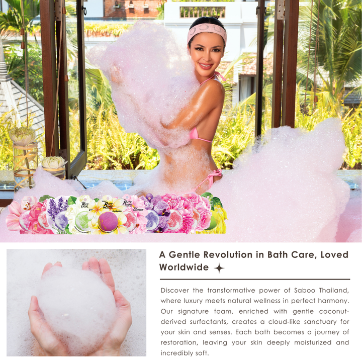 Bubble Bath Bomb - Flower Package - 150g - Blossom