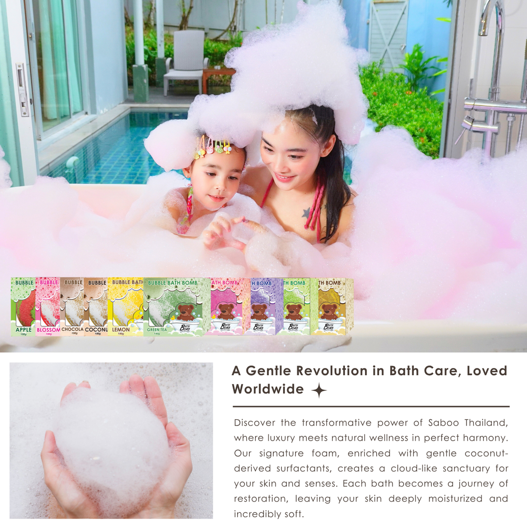 Bubble Bath Bomb - Box Package - 150g - Mango