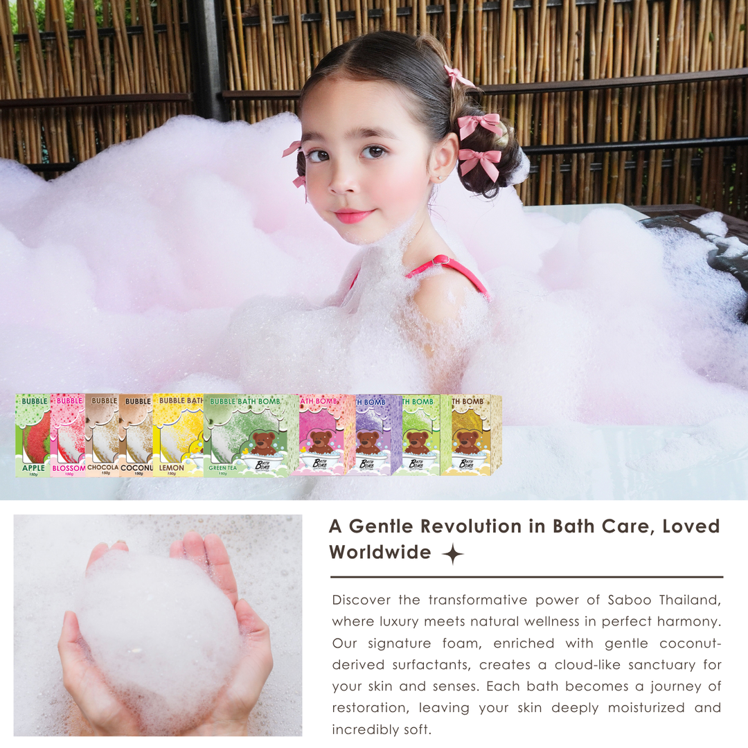 Bubble Bath Bomb - Box Package - 150g - Ocean