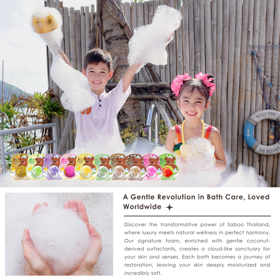 Bubble Bath Bomb - Bear Package - 150g - Lavender