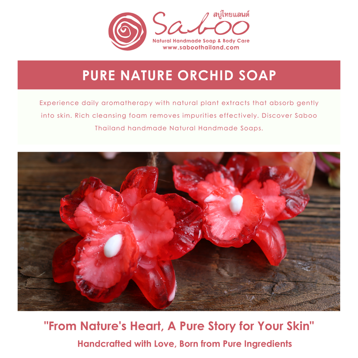 Natural Fancy Soap - 100g - Orchid