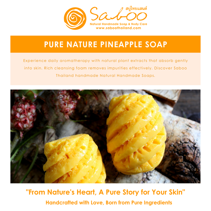 Natural Fancy Soap - Pineapple A